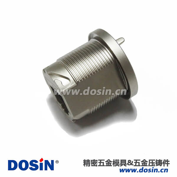 rj45衔接器锌合金压铸防水外壳镀镍