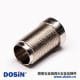 F母头锌压铸件锌合金外壳镀镍