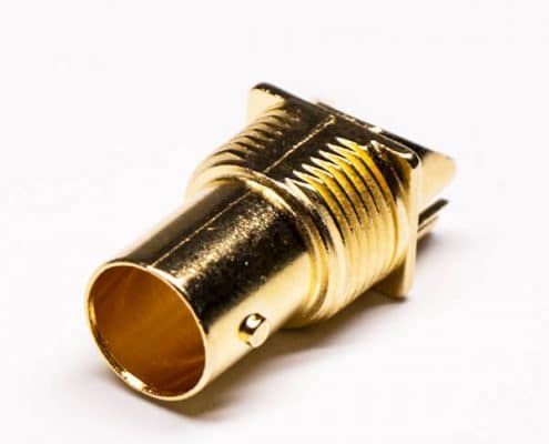BNC衔接器外壳母头锌合金镀金